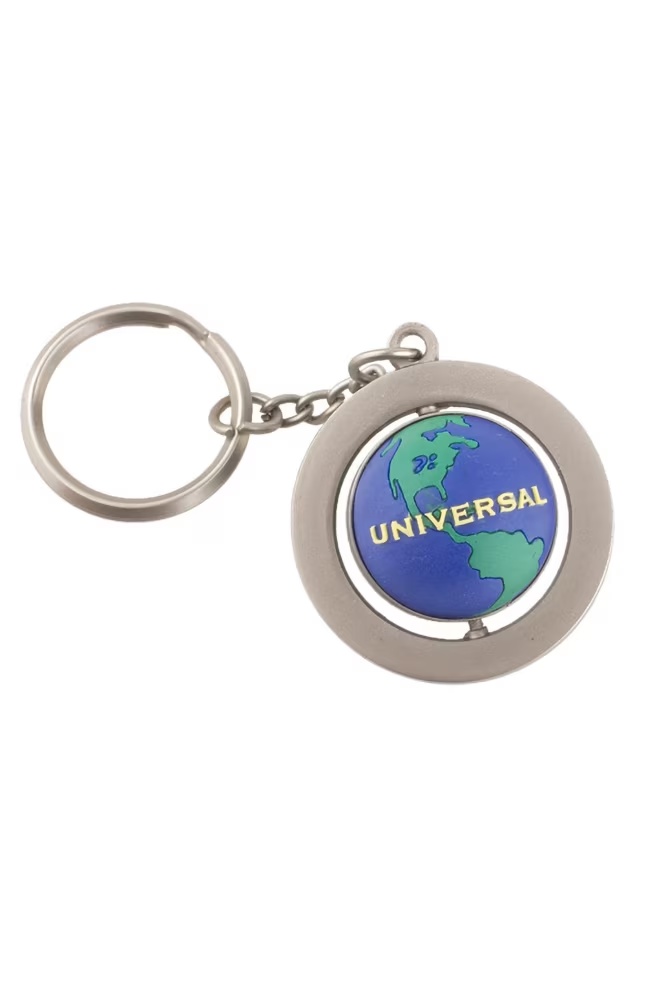 Universal Studios Globe Spinning Keychain