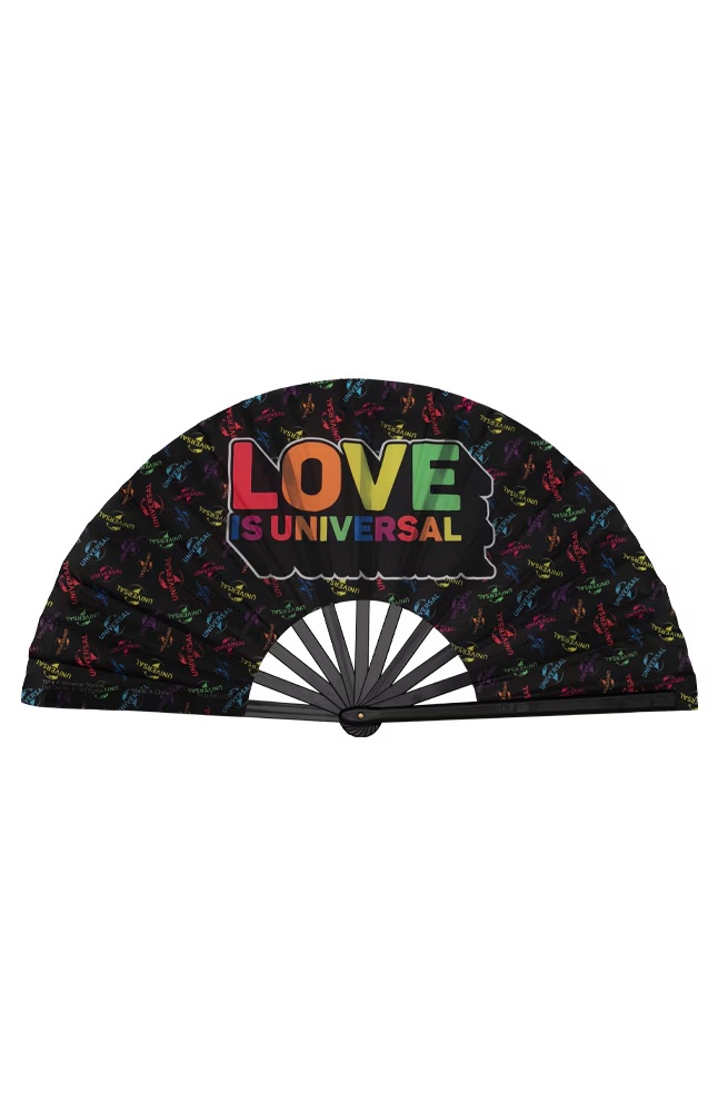 Love Is Universal Hand Fan