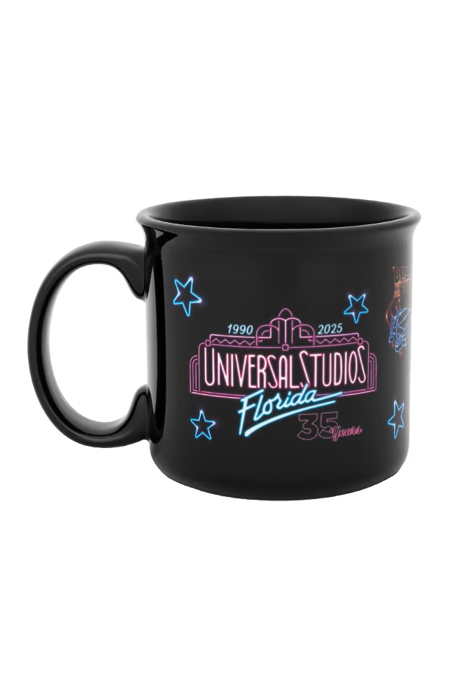 Universal Studios Retro Marquee 35th Anniversary Mug