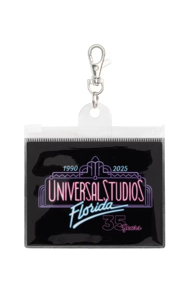 Universal Studios Retro Marquee 35th Anniversary Lanyard Pouch
