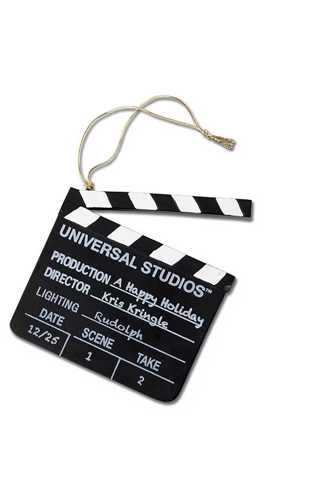 Universal Studios Clapboard Ornament