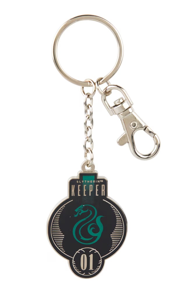 Slytherinâ¢ Quidditchâ¢ Keeper Keychain