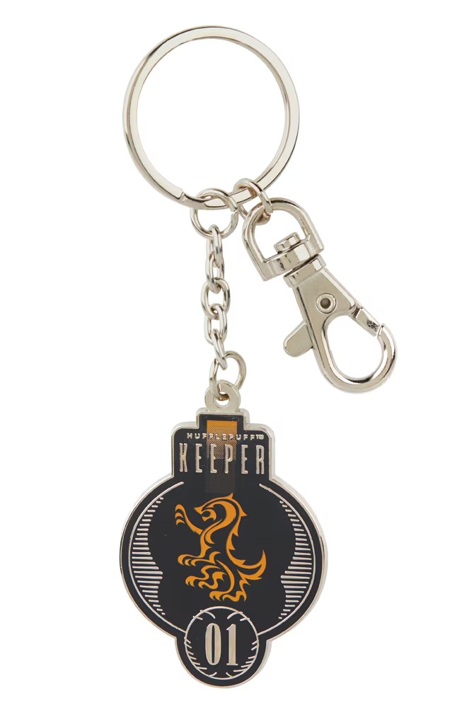 Hufflepuffâ¢ Quidditchâ¢ Keeper Keychain