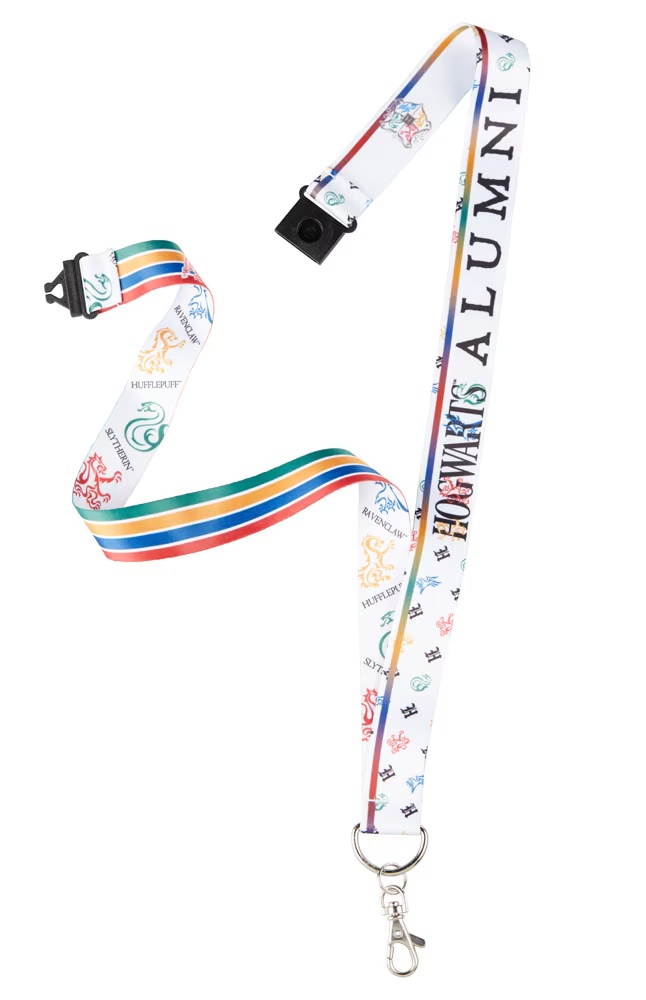Hogwartsâ¢ Alumni Striped Lanyard
