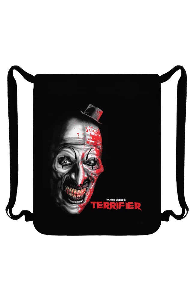 Halloween Horror Nights 2025 Terrifier Drawstring Backpack