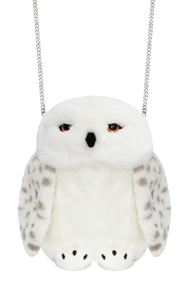 Snowy Owl Plush Crossbody