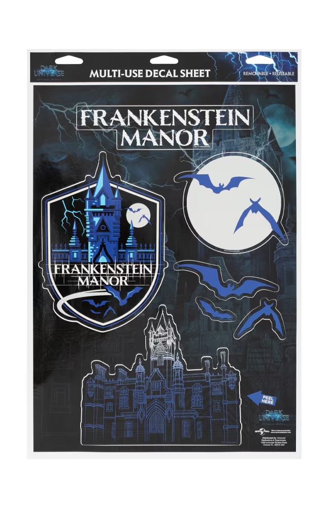 Frankenstein Manor Decal Set