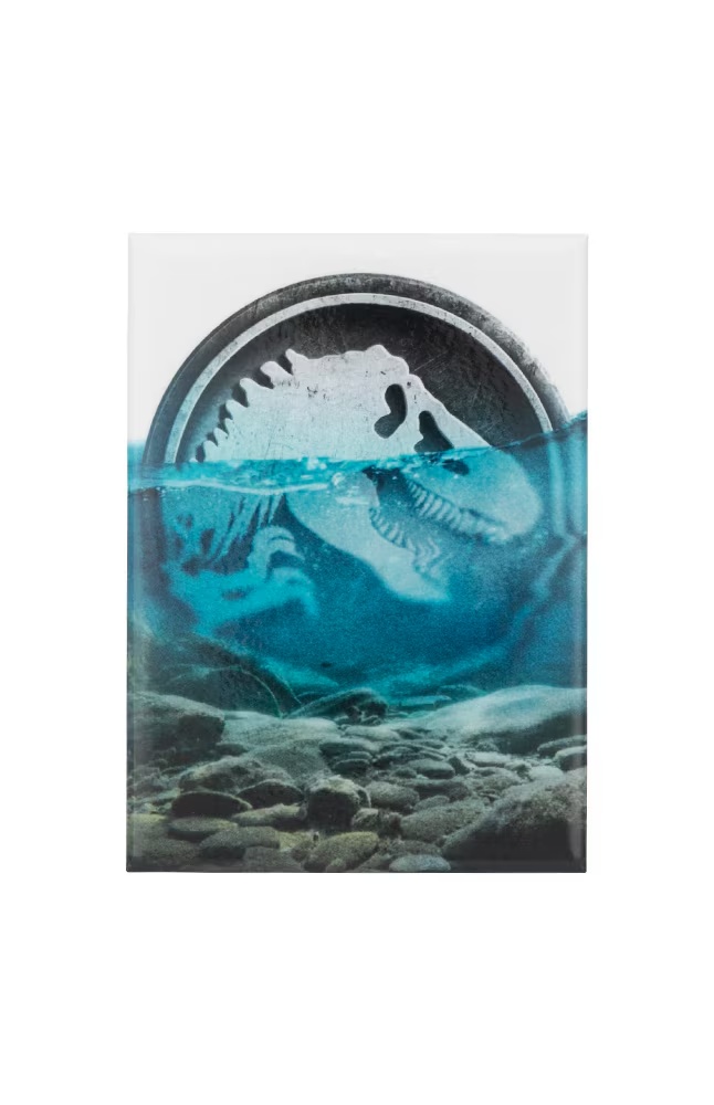Jurassic World Rebirth Water Logo Magnet