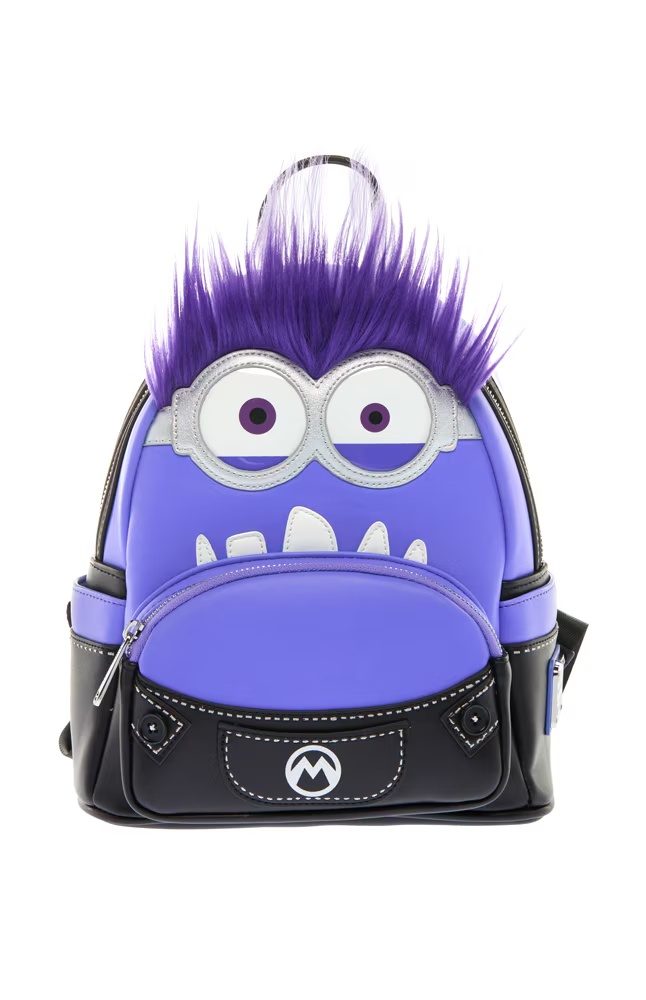 Universal Studios Exclusive - LoungeflyÂ® Purple Minion Mini Backpack