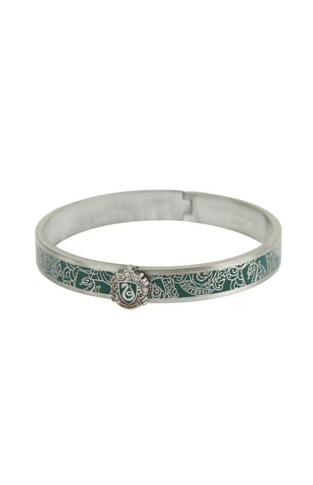 Slytherinâ¢ Crest Bangle Bracelet