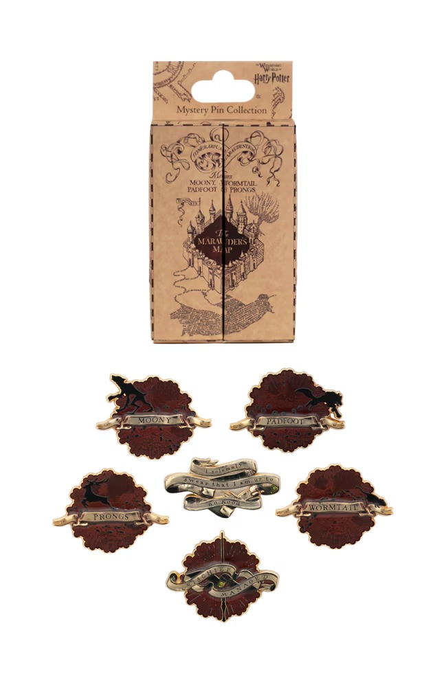 Marauder's Map Mystery Pin