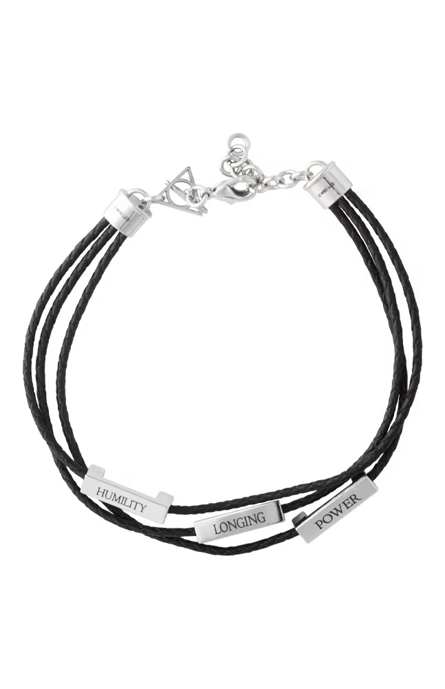 Deathly Hallowsâ¢ Leather Bracelet