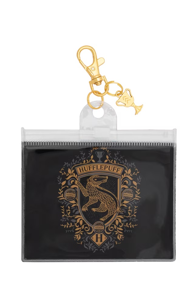 Hufflepuffâ¢ Mascot Crest Lanyard Pouch