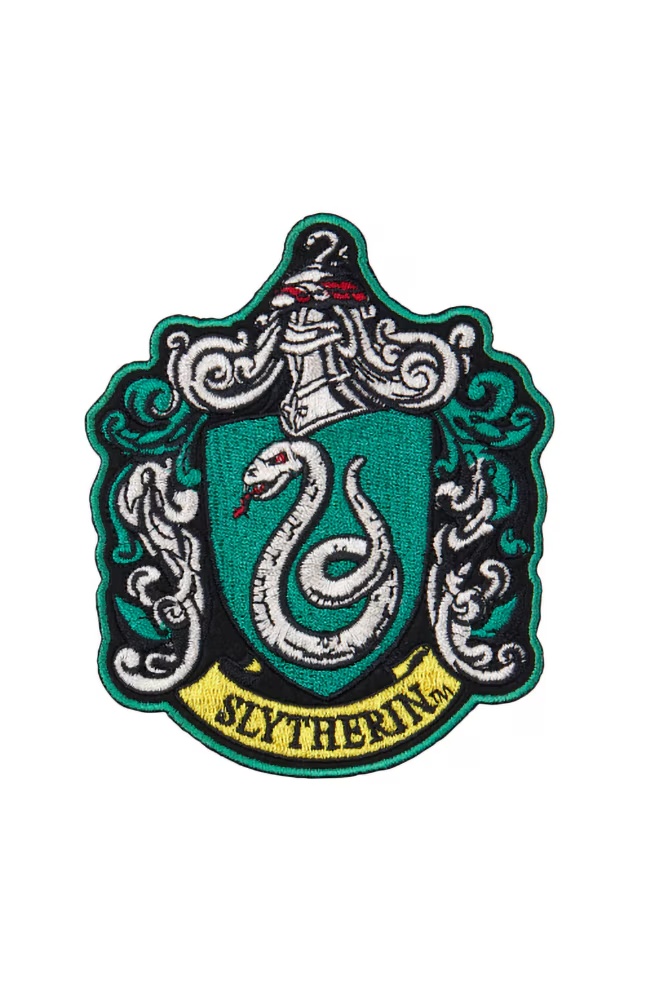 Slytherinâ¢ Crest Iron-On Patch