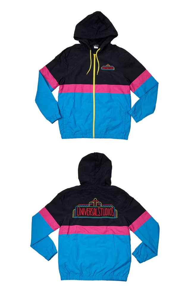 Universal Studios Retro Adult Hooded Windbreaker